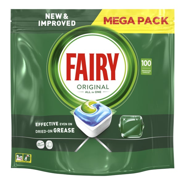 Fairy Original All-in-One Spülmaschinen-Tabs, 100 Stk 1 St
