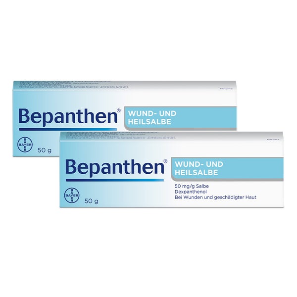 Bepanthen Wund-und Heilsalbe Doppelpack 2X50 g