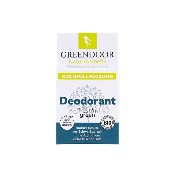 GREENDOOR Deodorant Nachfüllpackung fresh'n green 40 g