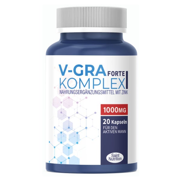 V-GRA Forte Komplex 1000mg |Potenz Mittel Alternative 100 g