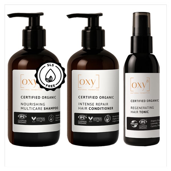 OXY8 NATURKOSMETIK HAARPFLEGE SET 625 ml