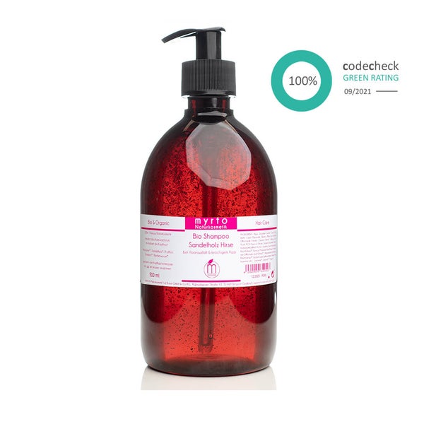 myrto-Bio Shampoo Sandelholz Hirse - 500ml Grosspackung