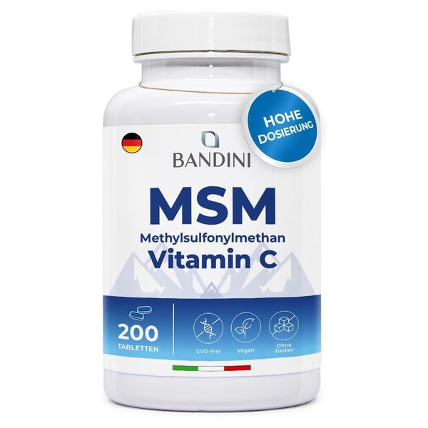 Bandini MSM VITAMIN C Tabletten 200 St