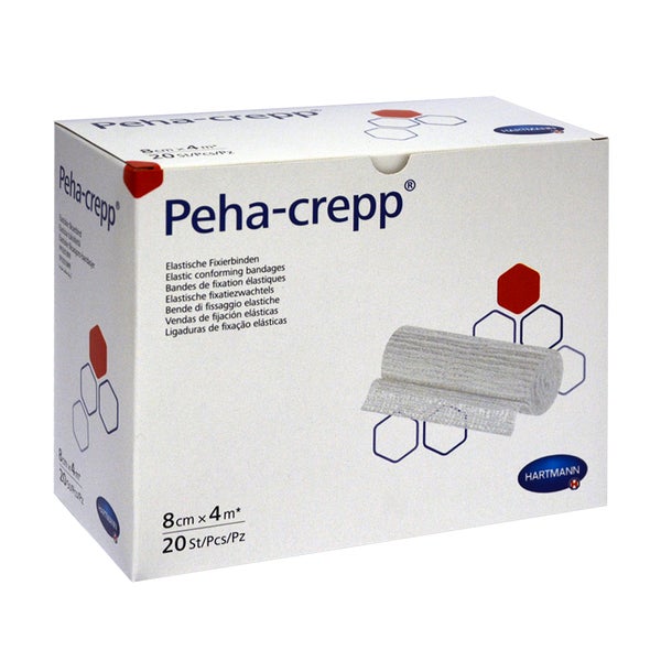 PEHA Crepp Fixierbinde 8 cmx4 m 20 St