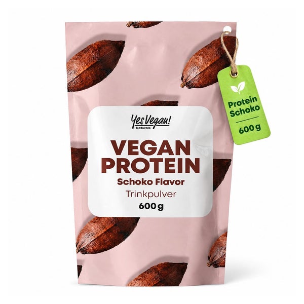 Protein Pulver vegan Schoko aus Erbse, Reis, Ackerbohne 600 g
