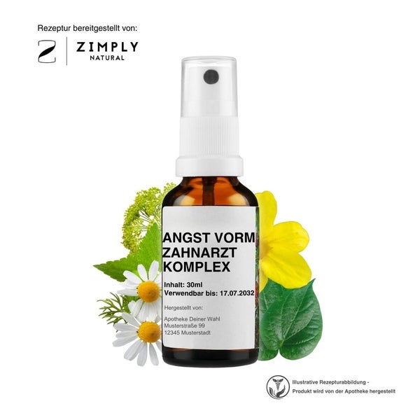 Zimply Natural ANGST VORM ZAHNARZT KOMPLEX - Pflanzbasierte Rezeptur 30 ml