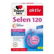 Produktabbildung: Doppelherz Selen 120 2-phasen Depot Tabletten 45 St