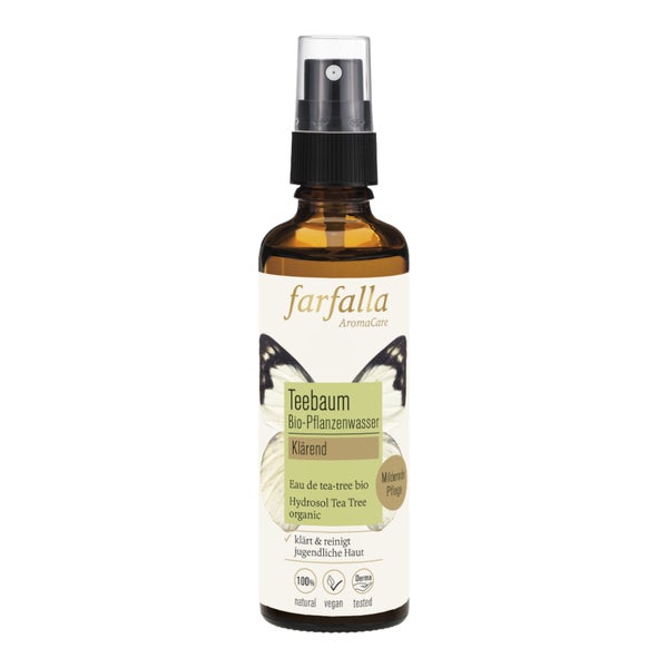 Farfalla Teebaum Bio- Pflanzenwasser 75 ml