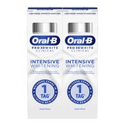 Oral-B Pro 3D White Clinical Intensive Whitening Zahnpasta, Kühle Minze, 2x75ml 1 St