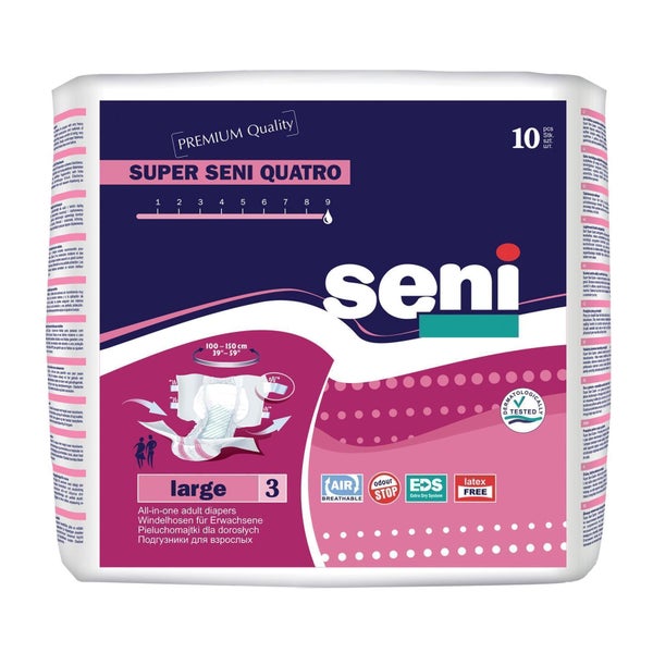 TZMO Super Seni Quatro Windelhose - L 10.0 St