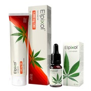 Elpixol® Cannabis Gel 1.000 mg CBD wärmend + Cannabis Tropfen 140 ml