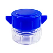 Medi-Inn Tablettencrusher, Tablettenmörser, blau 10 St
