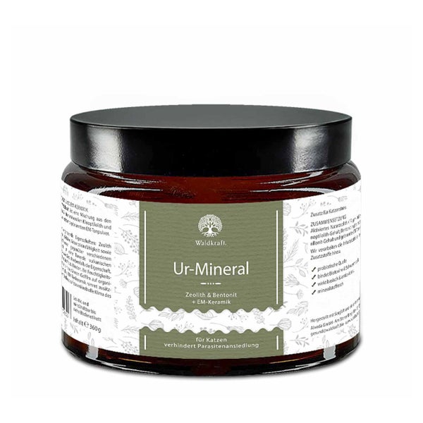 Ur-Mineral - Zeolith & Bentonit + EM-Keramik - Tiegel 400g 0.4 kg