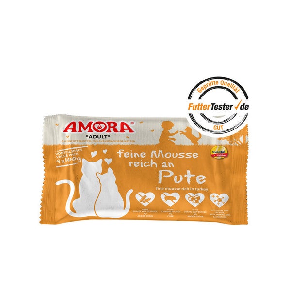 AMORA Cat feine Mousse 10x4x 4 kg