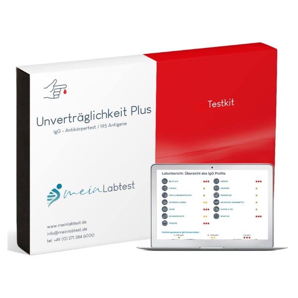 Meinlabtest Lebensmittelunverträglichkeit-Test Plus 1 St