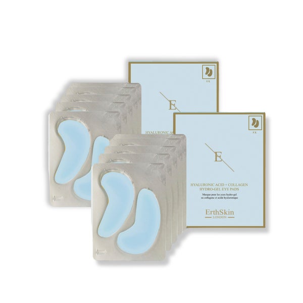Hyaluronsäure + Kollagen Hydrogel Augenpads Set 1 St