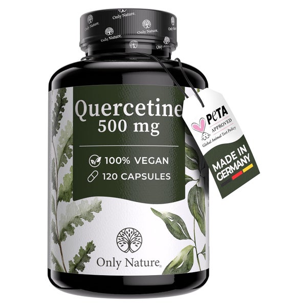 Only Nature Quercetin 500 mg – 120 vegane Kapseln 120 St
