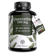 Only Nature Quercetin 500 mg – 120 vegane Kapseln 120 St