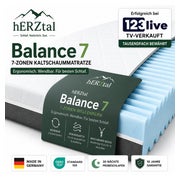 hERZtal 7-Zonen Wellness Matratze H2/H3 80x200 cm
