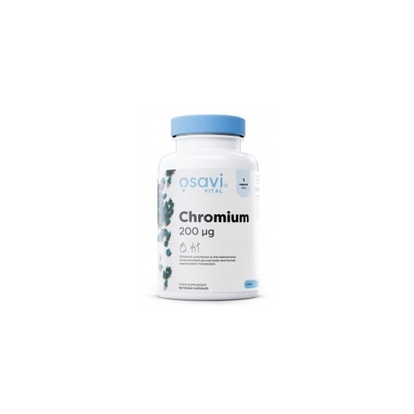 Chrom 200 mcg, vegane Kapseln 90 St