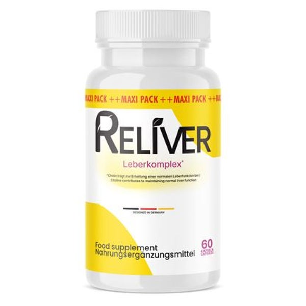 Reliver Kapseln | Leberkomplex | natürlich 60 St