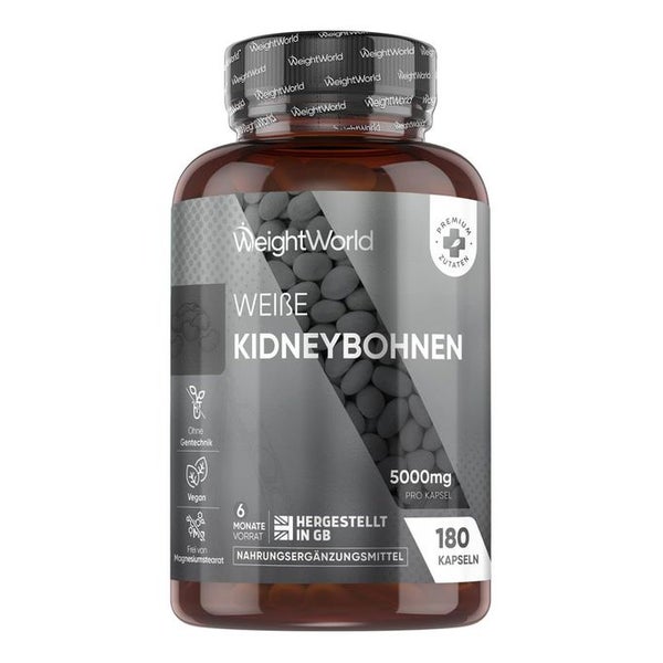 WeightWorld Weiße Kidneybohnen Kapseln 180 St