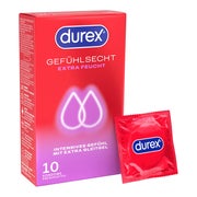 «Gefühlsecht Extra Feucht» 10 Stück, ultra-dünn (10 Kondome) 10 St