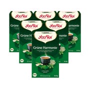Yogi Tea - Grüne Harmonie Bio Grüntee | 6 x 30,6g 6x17 St