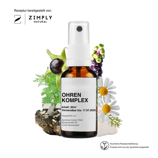 Zimply Natural OHREN KOMPLEX - Pflanzbasierte Rezeptur 30 ml