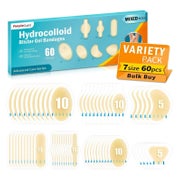 60PCS Blasenpflaster Hydrokolloid Gel Pflaster 1 St
