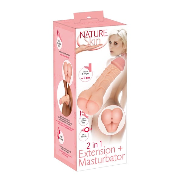 Nature Skin - Penisvergrößerung und Masturbator 1 St