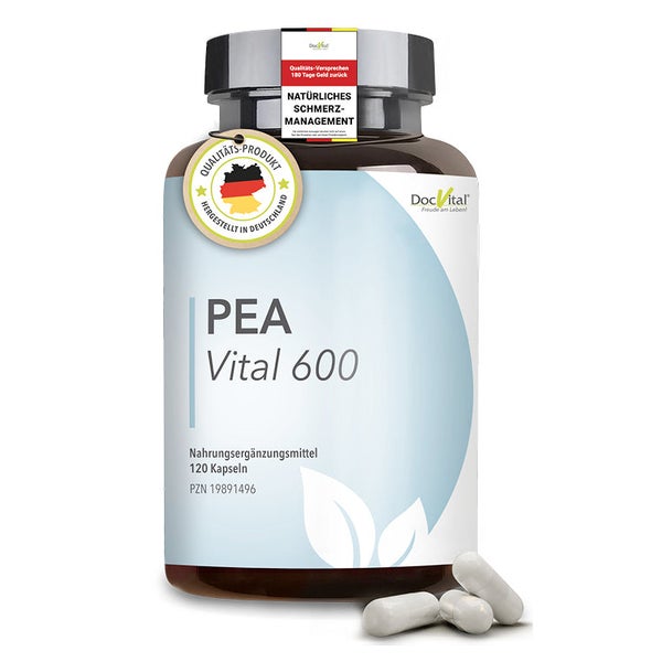 DocVital® PEA – 1200mg, 120 Kapseln, deutsche Qualität 120 St