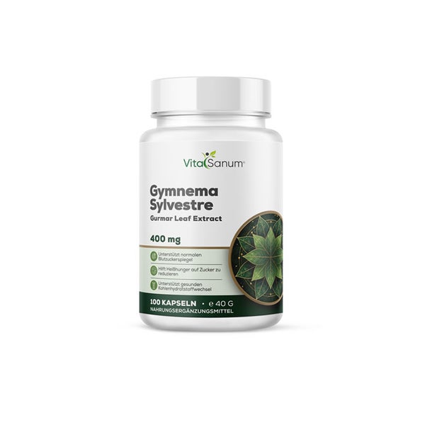 VitaSanum® Gymnema sylvestre (Gurmar) – 800 mg Tagesportion – 100 Kapseln 100 St