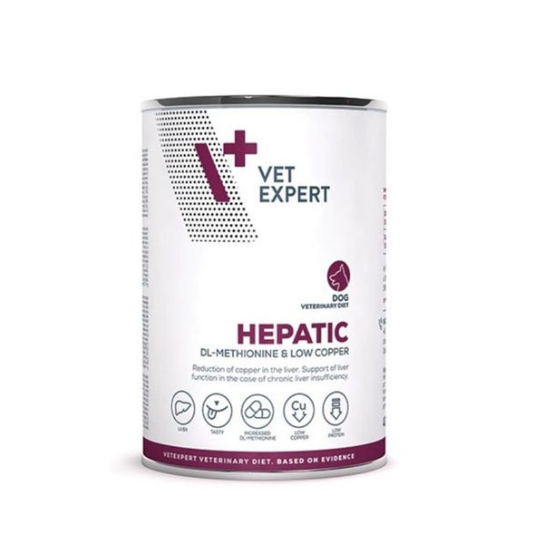 VET EXPERT Veterinary Diet Dog Hepatic 0,4 kg