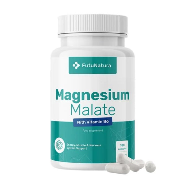 FutuNatura Magnesium-Malat 2000 mg + Vitamin B6 180 St