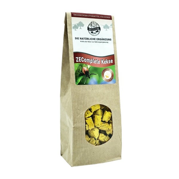 Bellfor ZEComplete natürlich Kekse Zeckenmittel für Hunde 100g