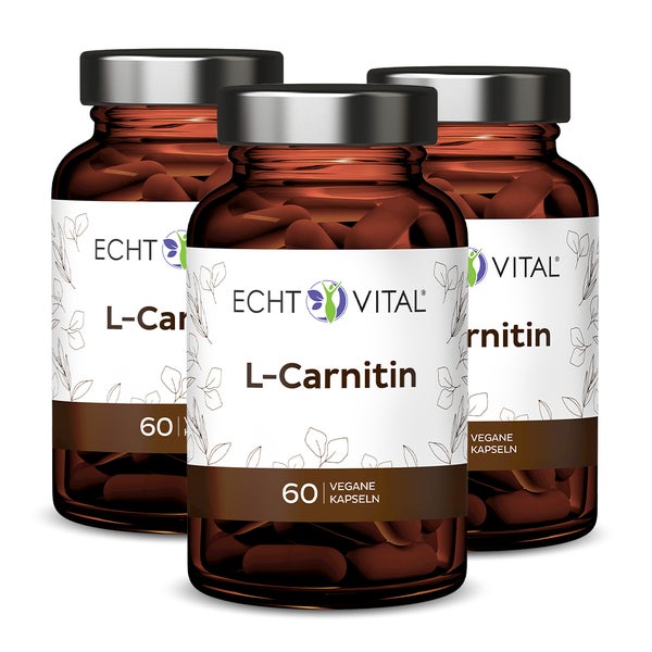 Echt Vital L-Carnitin - 3 Gläser 3x60 St