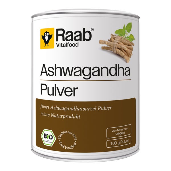 Raab Vitalfood Ashwagandha Pulver Bio 100 g