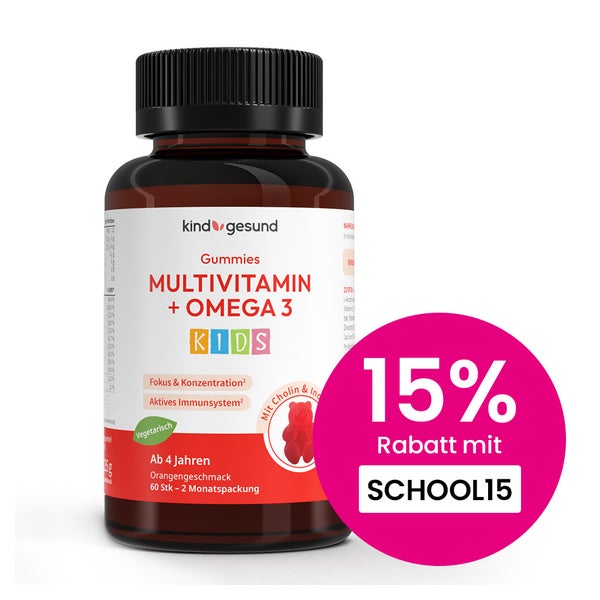 kindgesund Multivitamin + Omega 3 Gummies 60 St
