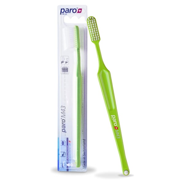 paro Zahnbürste mit Interdentalbürste (M43) 2 St