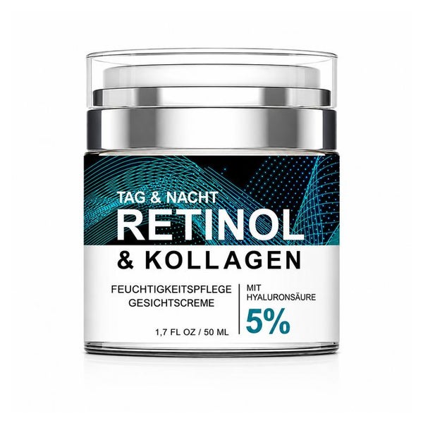Soleneva Retinol Creme Gesicht, Anti Falten Creme 50 ml