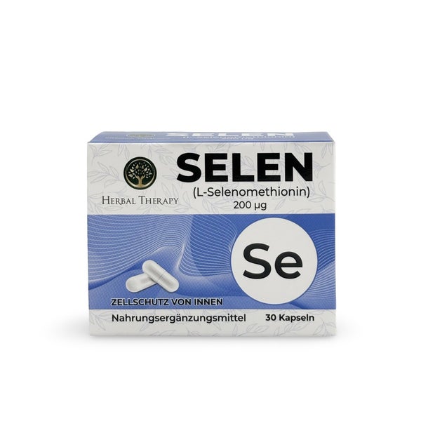 Herbal Therapy Selen (L-Selenomethionin) 200 μg 30 St