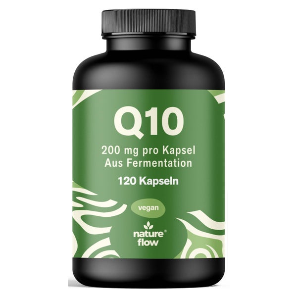 Coenzym Q10 200mg - 120 Kapseln - Nature Flow 120 St