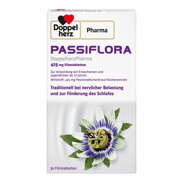 PASSIFLORA DoppelherzPharma 425 mg Filmtabletten 30 St