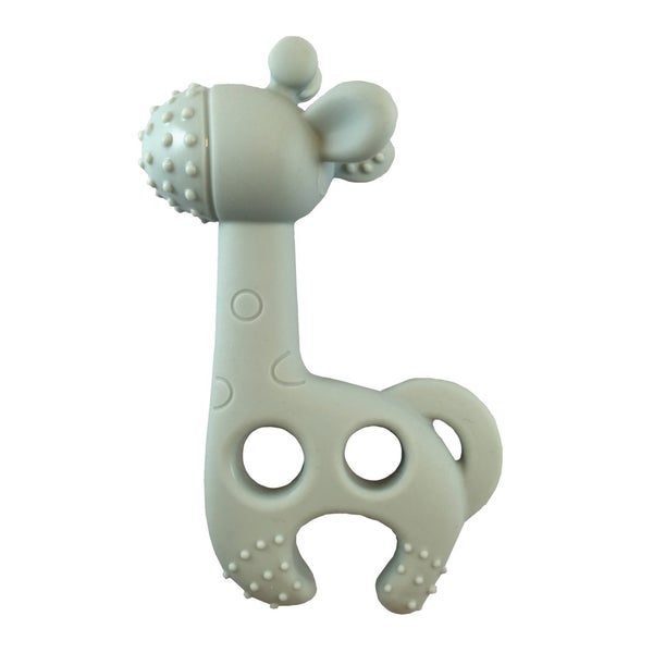 Beißring / Zahnungshilfe / Beißspielzeug - Bite me Raff - Giraffe mit Noppen 1 St