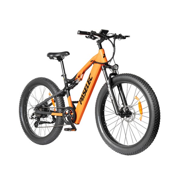 Paselec GS9 Elektro-Mountainbike, 48V 16Ah Akku,orange 1 St