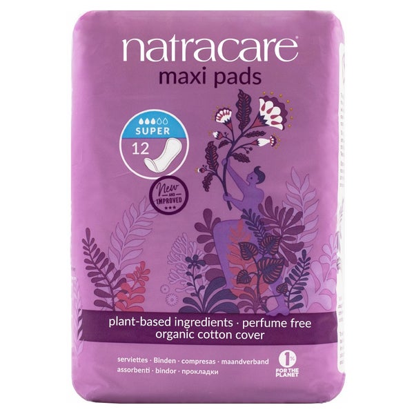 Natracare - Maxi Damenbinden Super 12 St