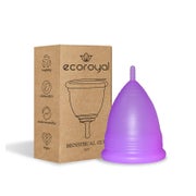 Ecoroyal Menstruationstasse in 2 Größen -  Lila - A