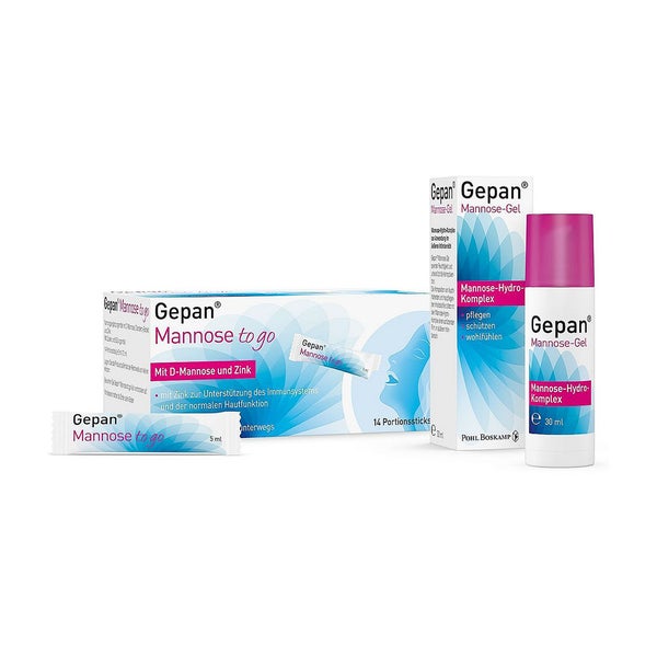 Gepan Mannose-Gel + Gepan Mannose to go 1 Set