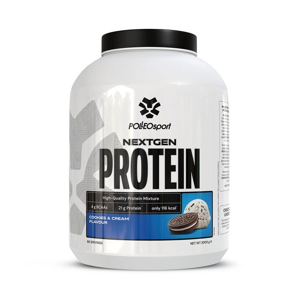 Polleo NextGen Protein, 2 kg, Cookies & Cream 2000 g